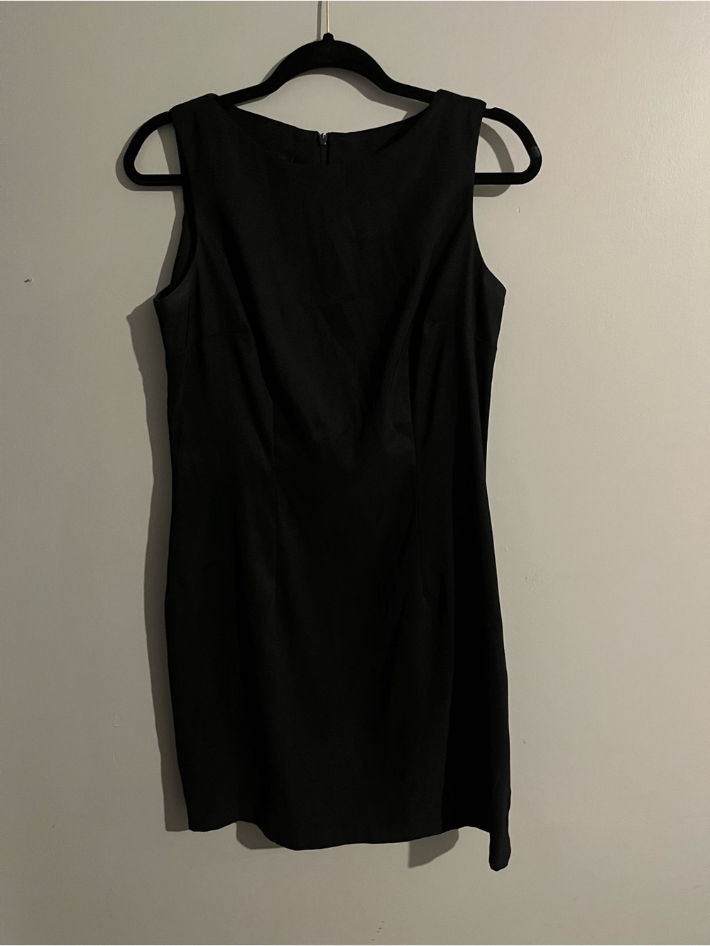 Alyx Black Sleeveless Sheath Dress size 10 minimalist basic career office